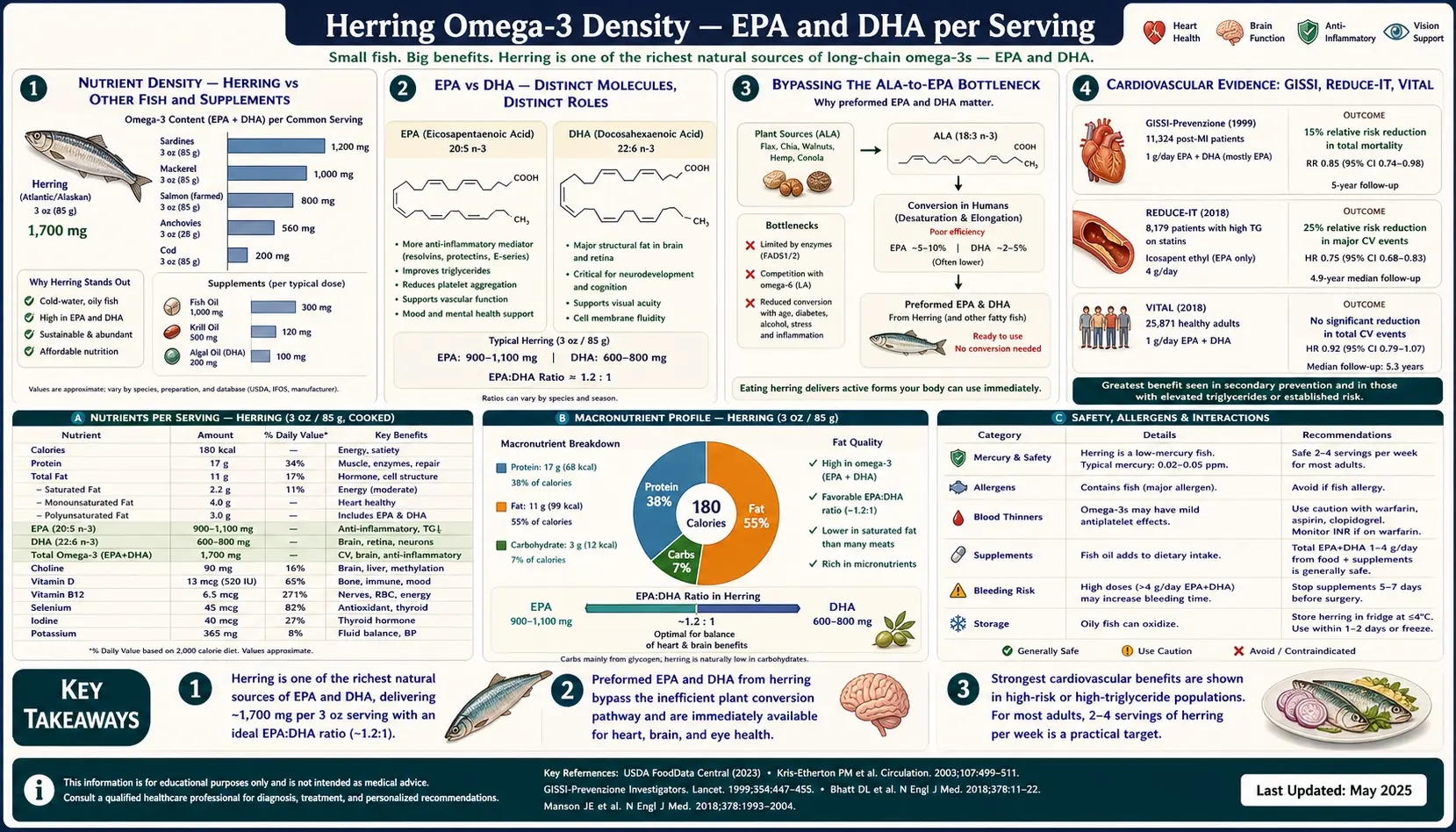 Omega 3 Density — scientific infographic poster