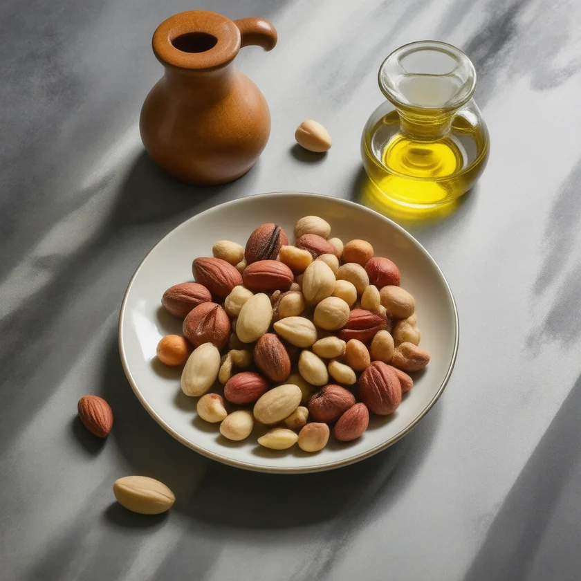 Mixed nuts, half walnuts, as in the PREDIMED trial