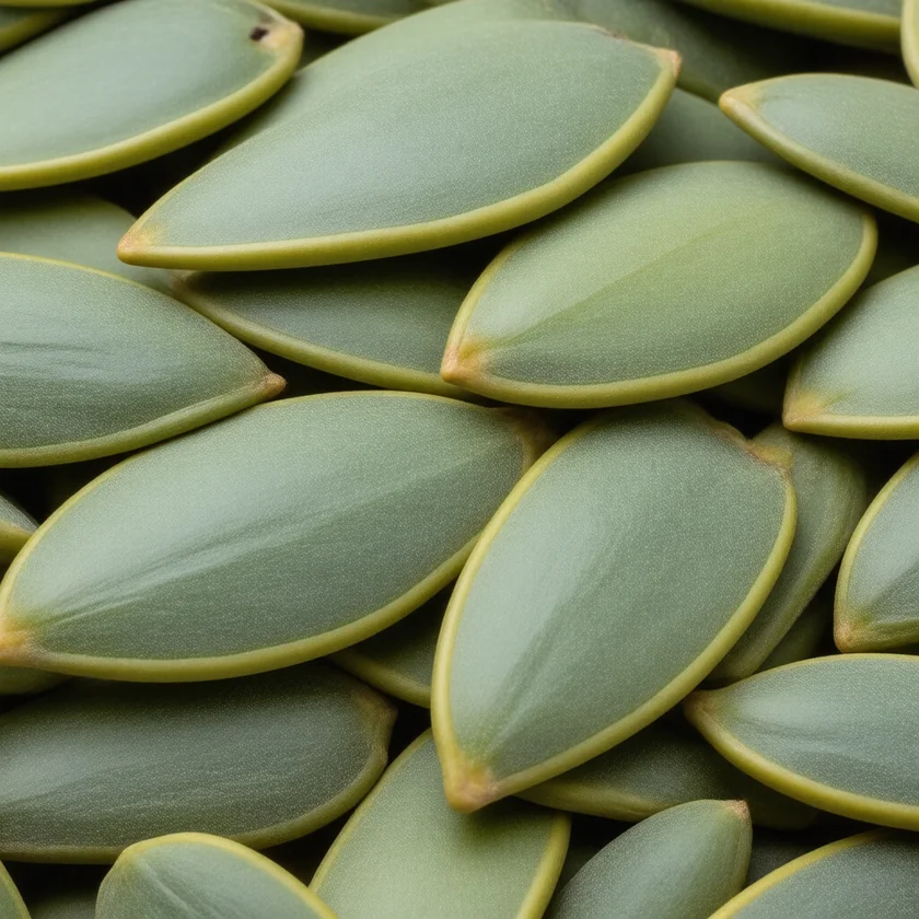 Hull-less green pumpkin seeds
