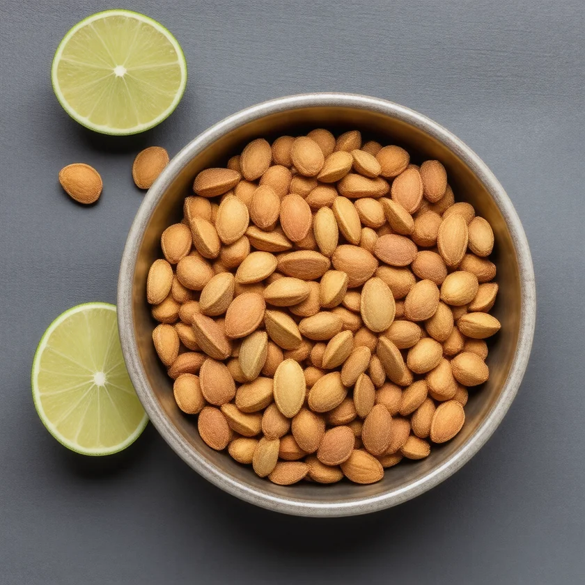 Toasted pepitas with chili and lime