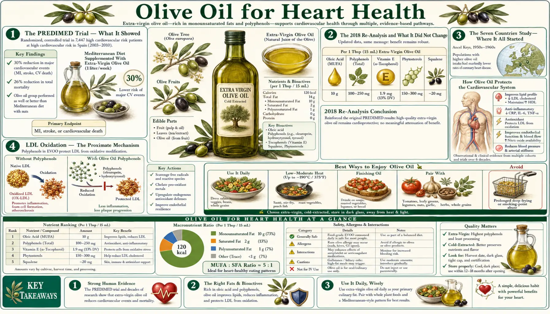 Heart Health — scientific infographic poster