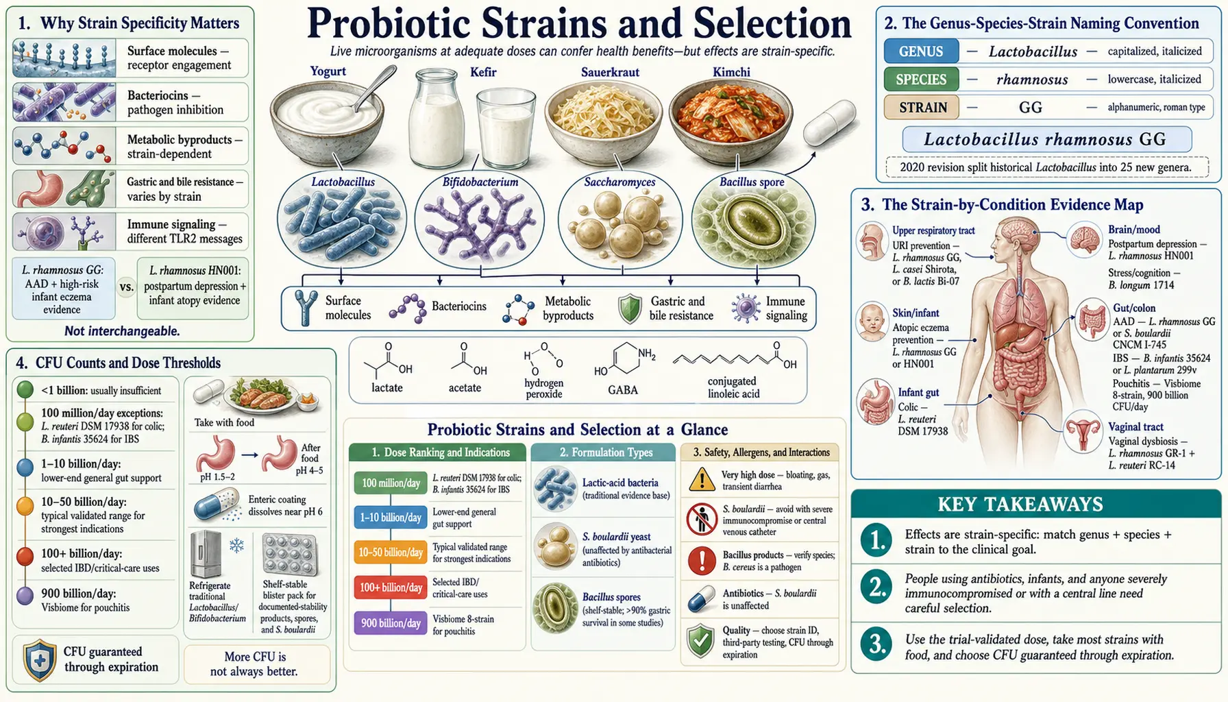 Strains and Selection — scientific infographic poster