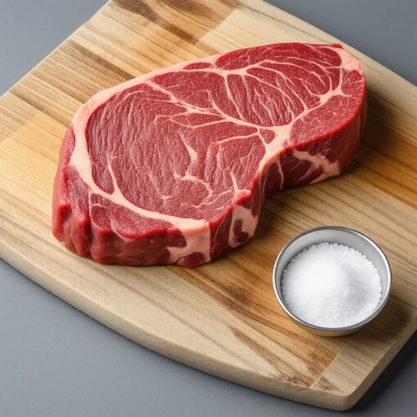 Raw beef steak, a source of heme iron and B12