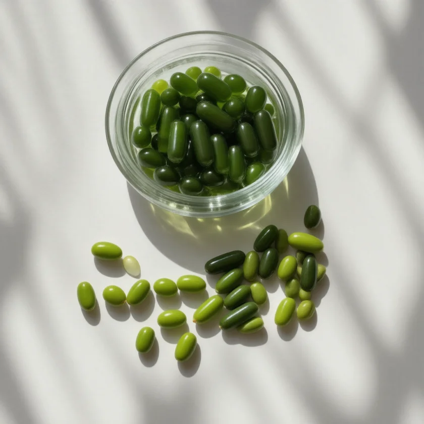 Pumpkin seed oil capsules