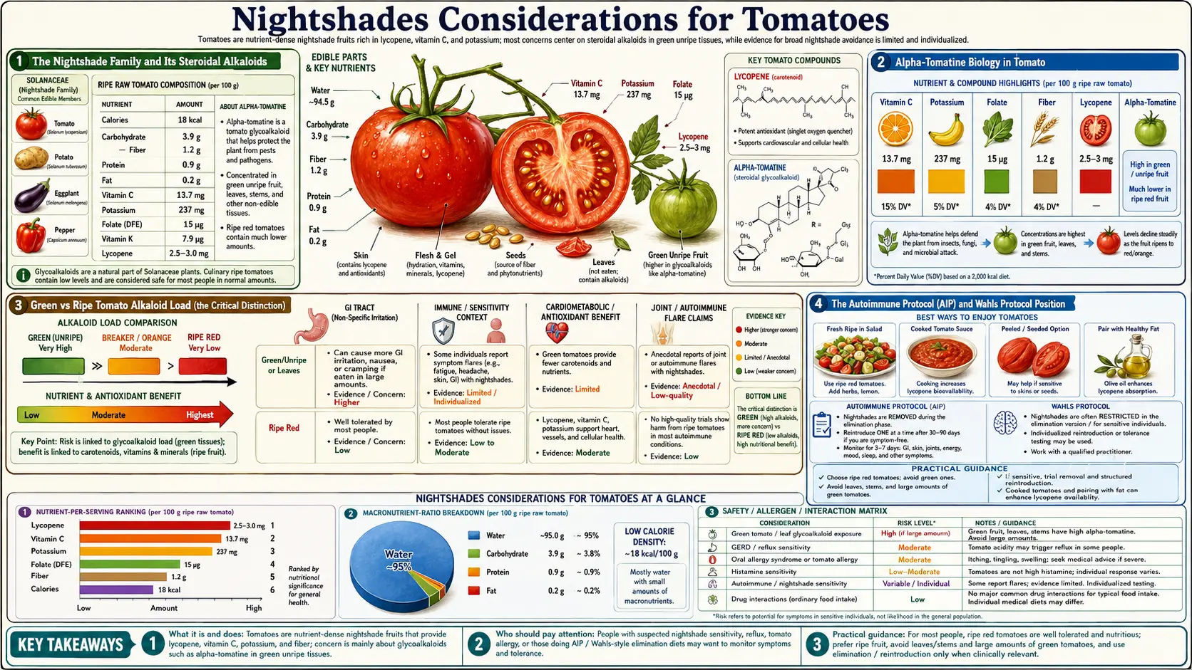 Nightshades Considerations — scientific infographic poster