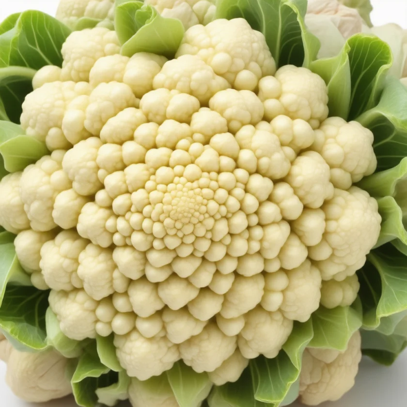 Romanesco and its spiralling cones