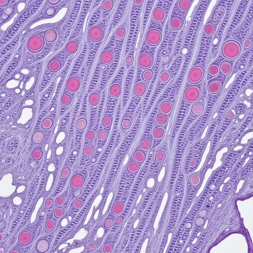 Bone tissue, built with vitamin K-dependent proteins