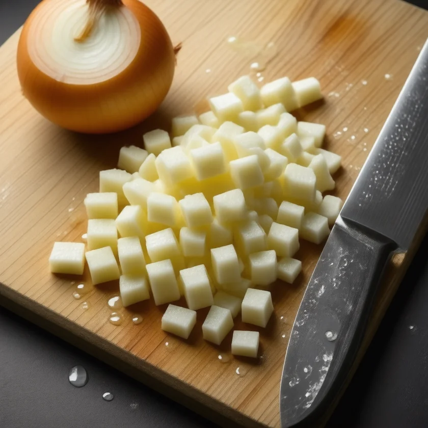 Freshly cut onion, where the sulfur chemistry begins