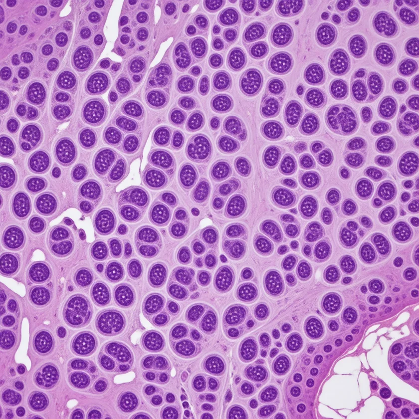 Inflamed joint lining in rheumatoid arthritis