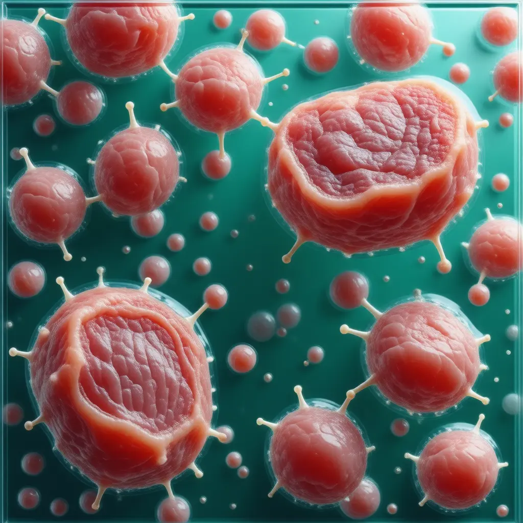 Macro view of Organ Meats bioactive nutrients