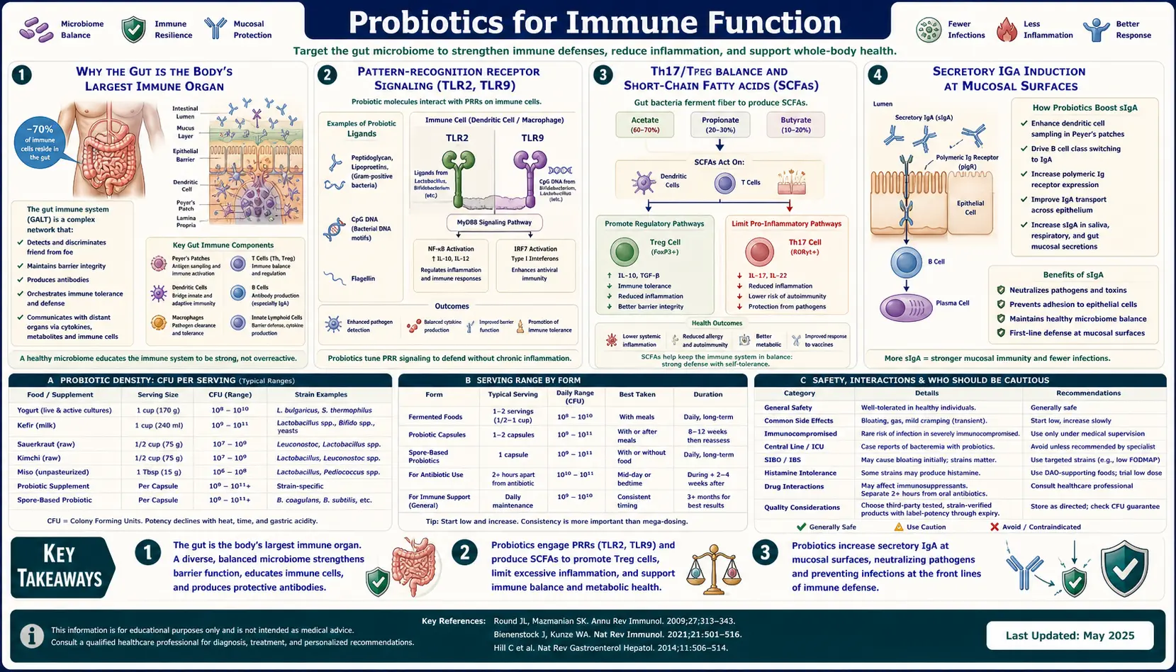 Immune Function — scientific infographic poster