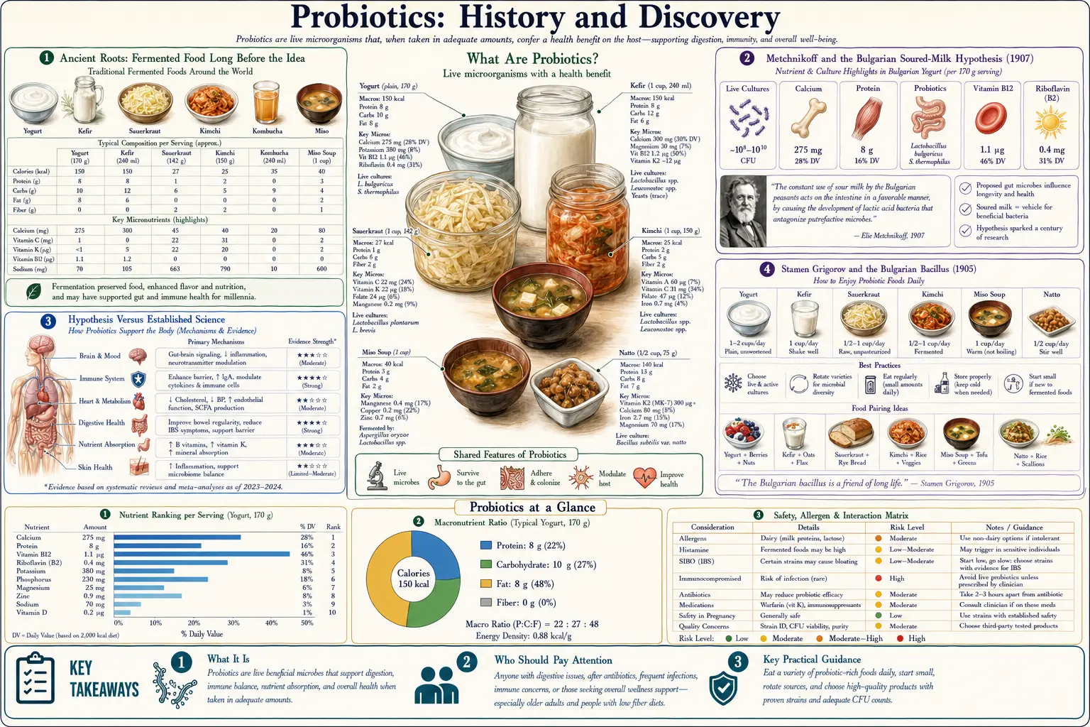 History — scientific infographic poster