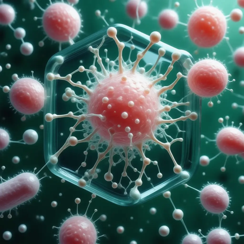 Macro view of Probiotics bioactive nutrients