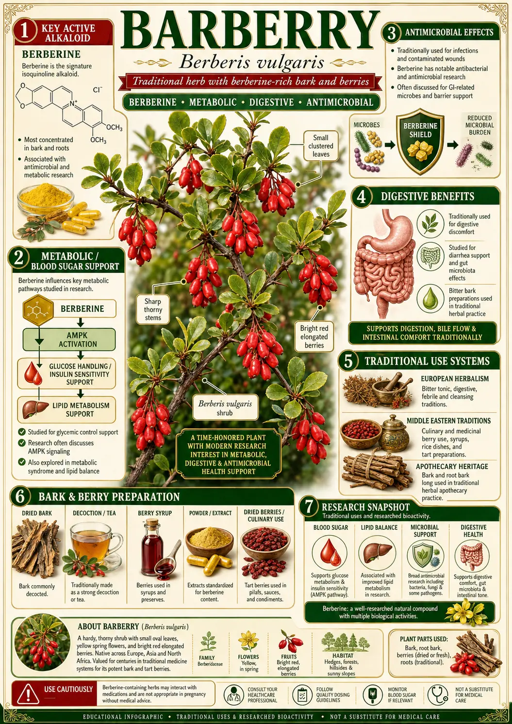 Barberry (Berberis vulgaris)