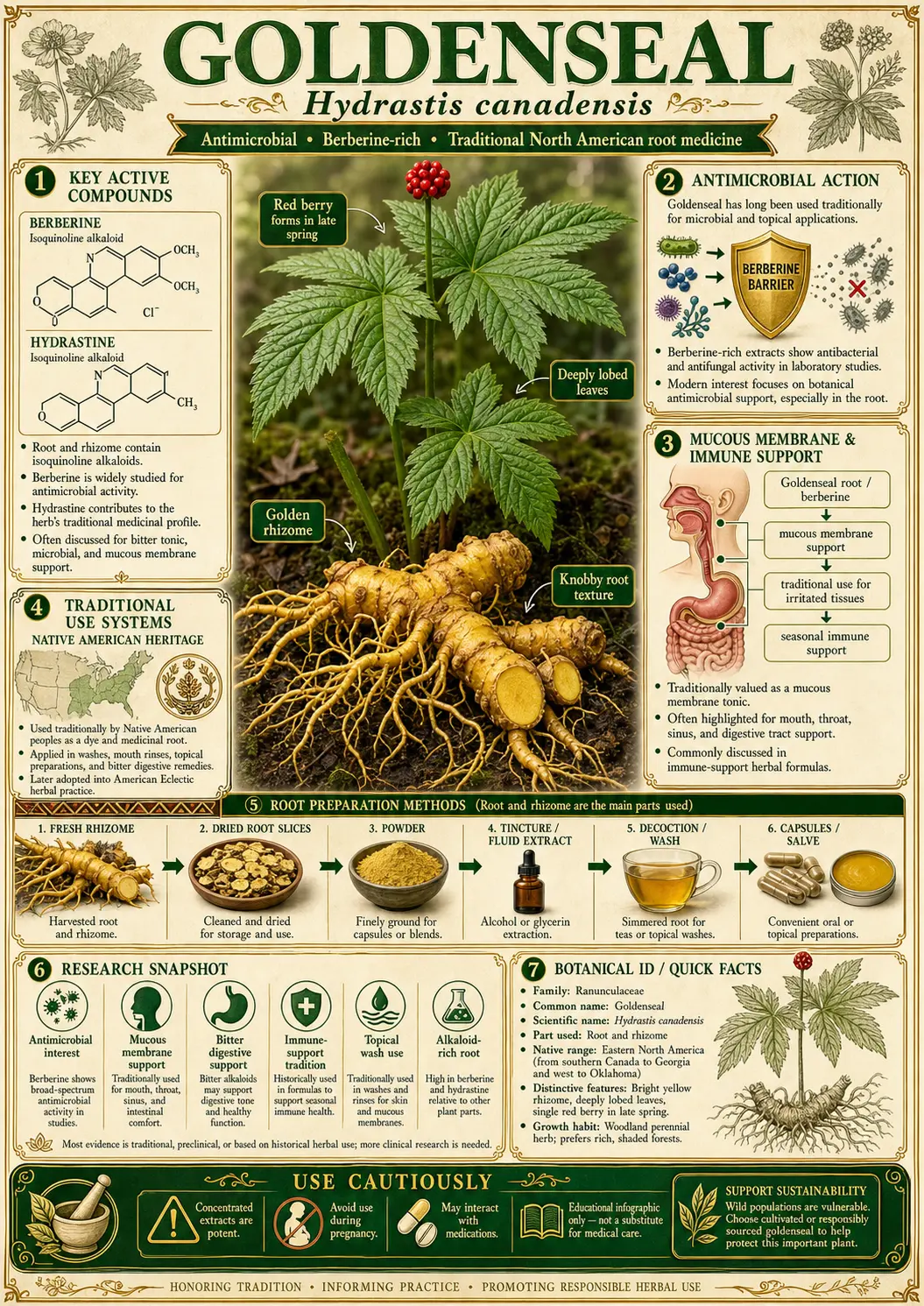 Goldenseal (Hydrastis canadensis)