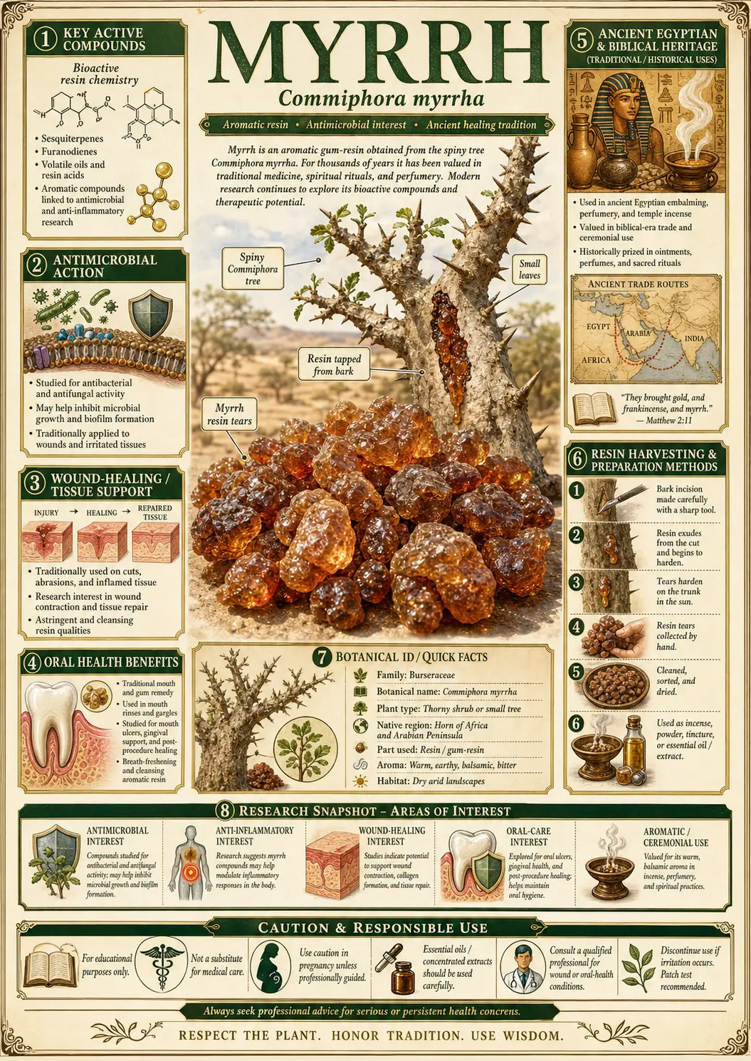 Myrrh (Commiphora myrrha)