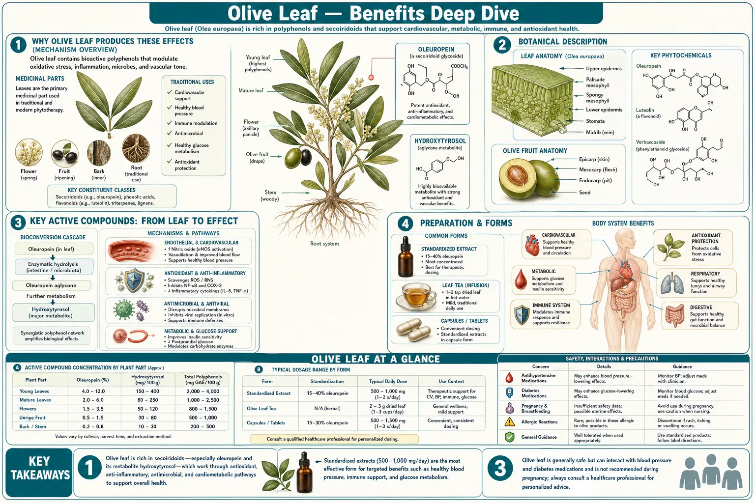 Benefits — scientific infographic poster