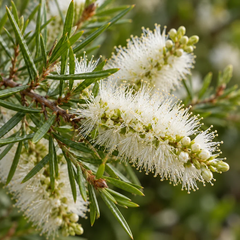 Tea tree in flower