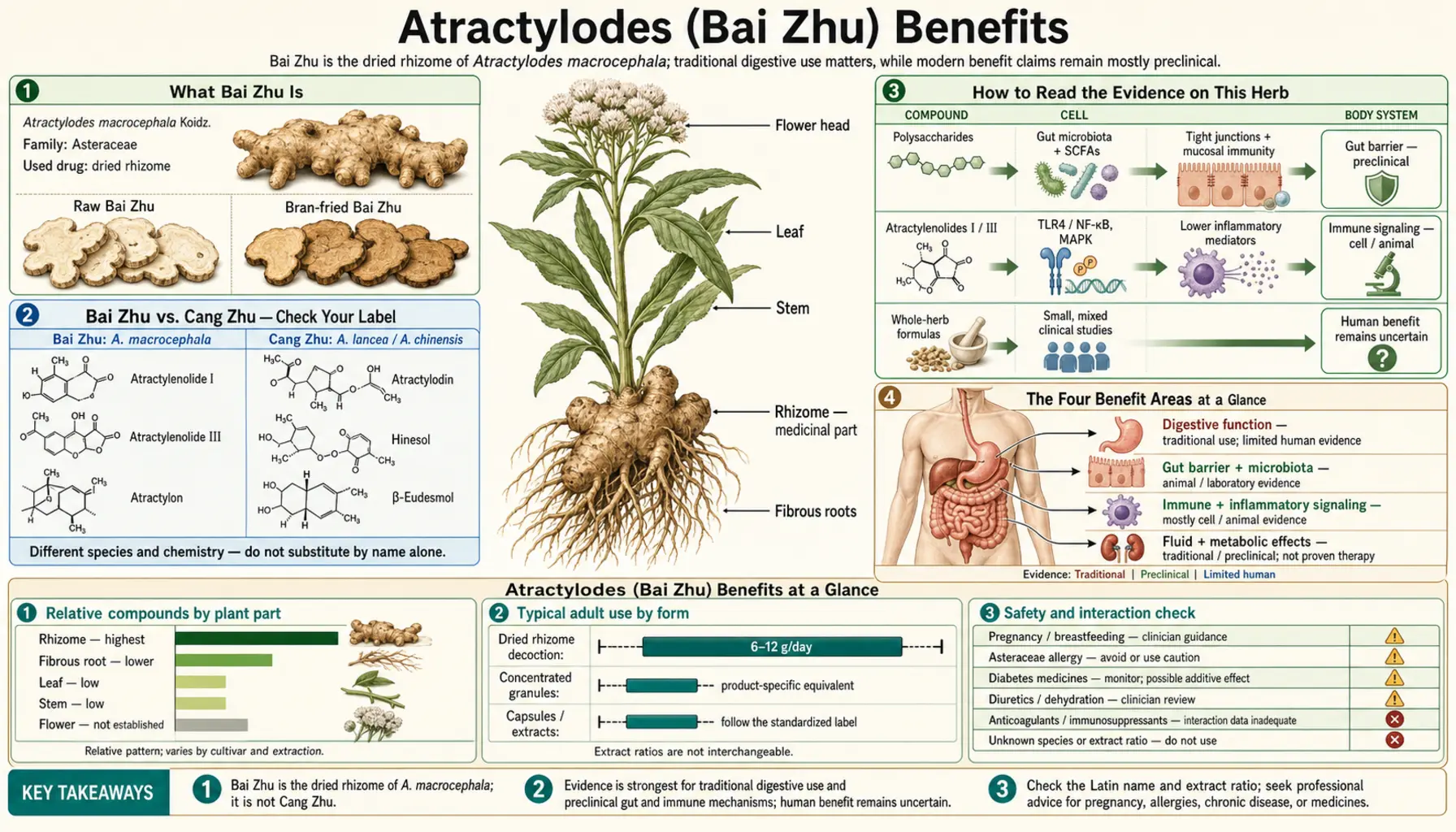 Benefits — scientific infographic poster