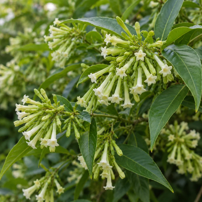 Night-blooming jessamine, another toxic look-alike
