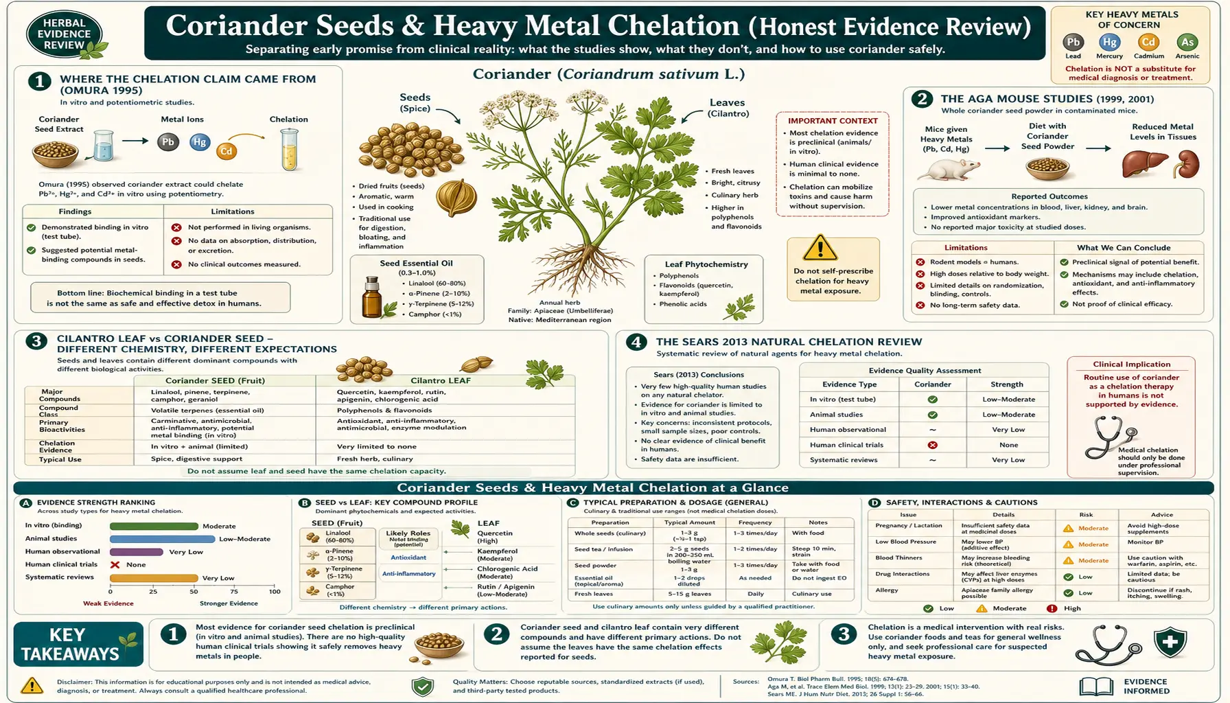 Heavy Metal Chelation — scientific infographic poster