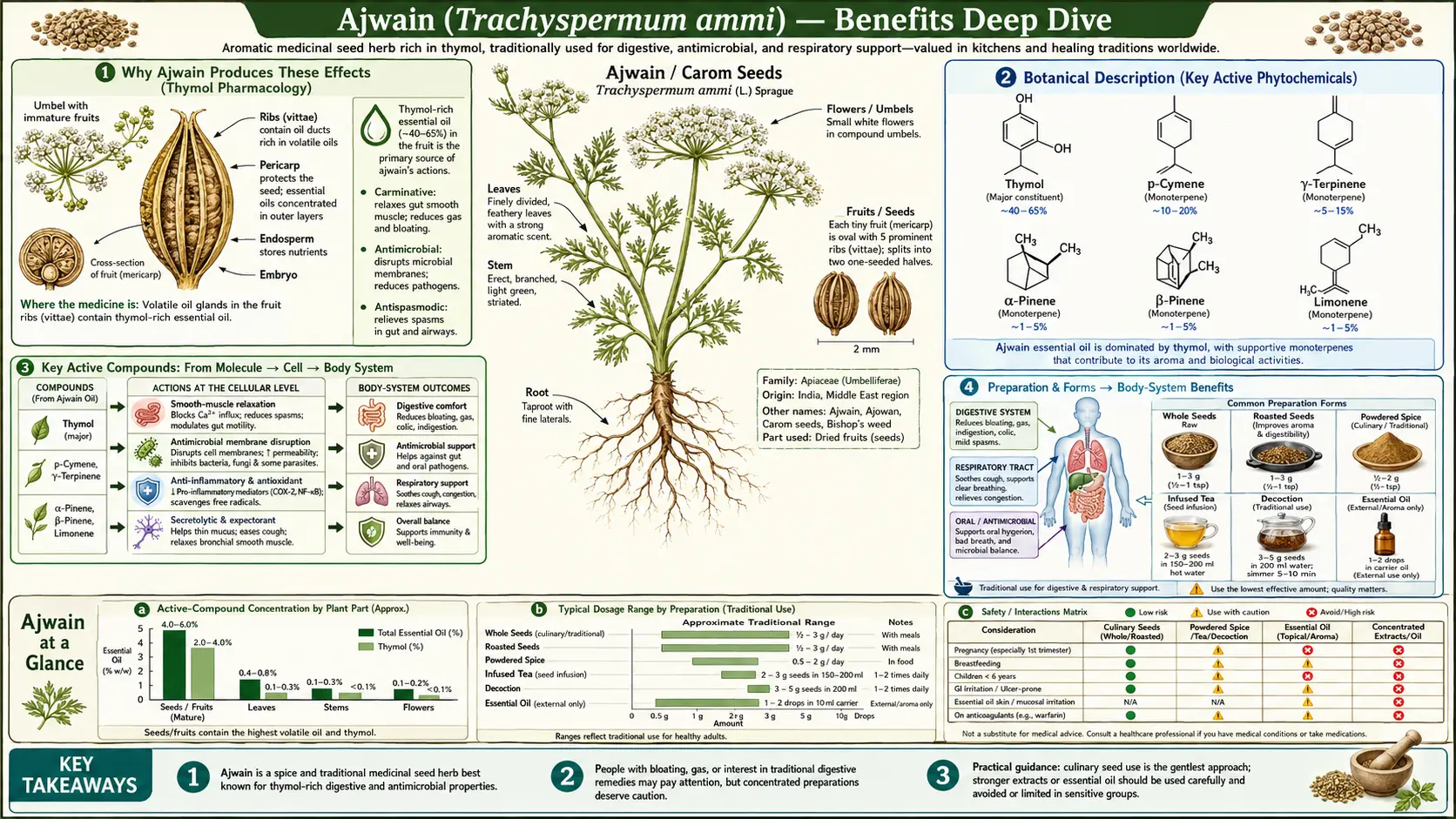 Benefits — scientific infographic poster
