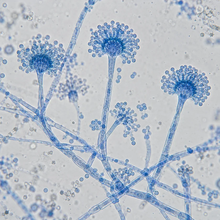Mould, studied in cinnamon antifungal tests
