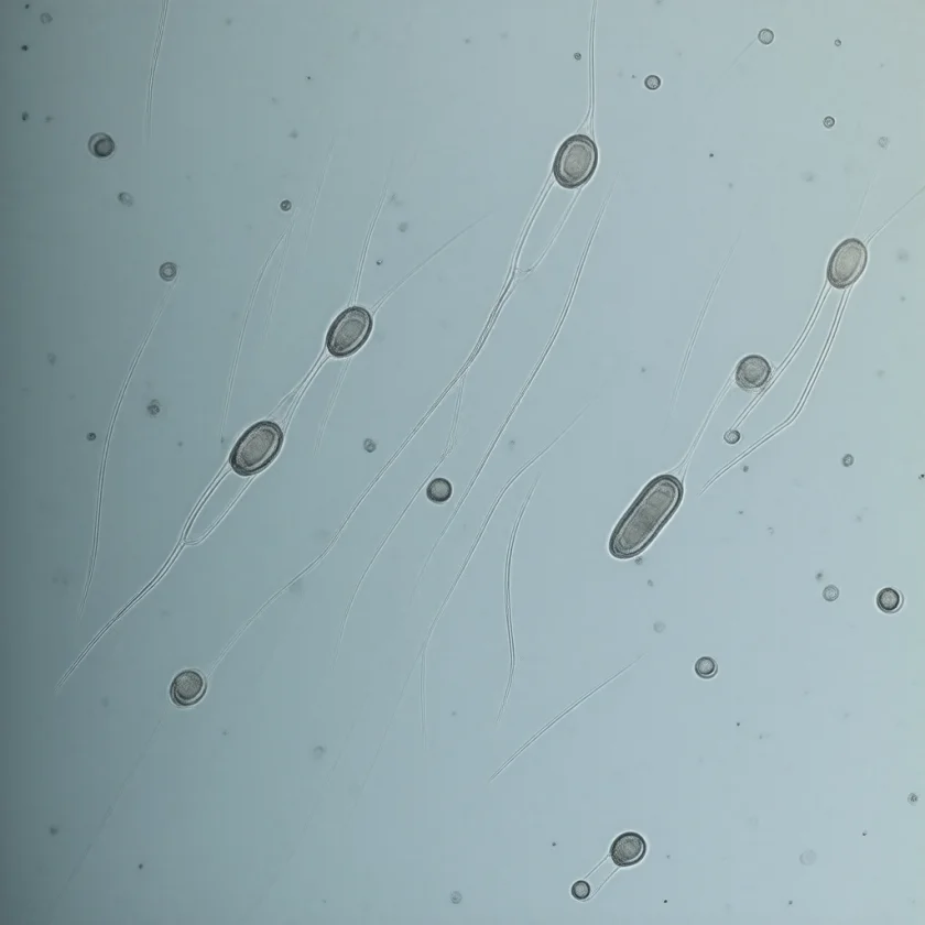 Sperm cells, as counted in motility tests