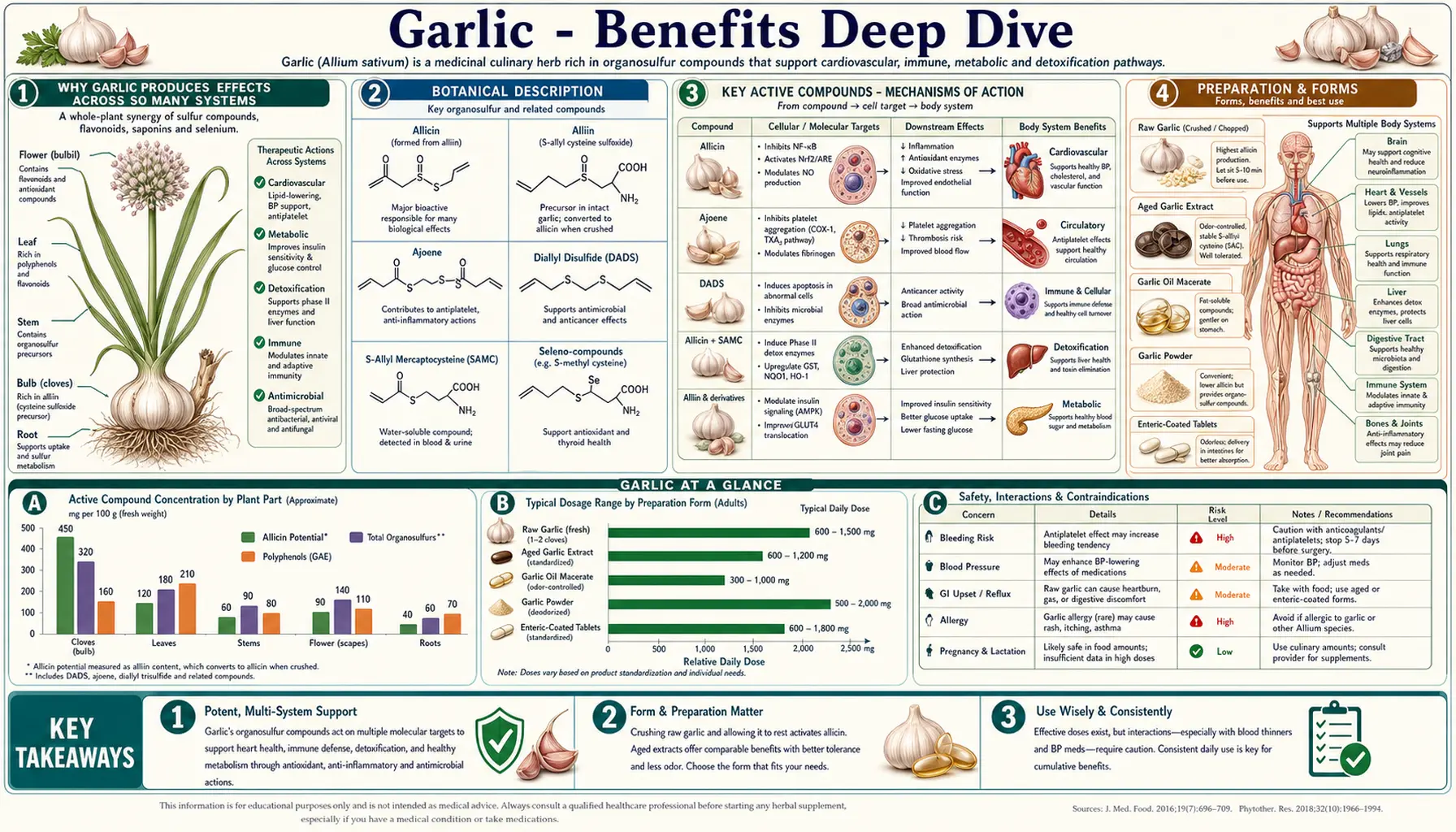Benefits — scientific infographic poster