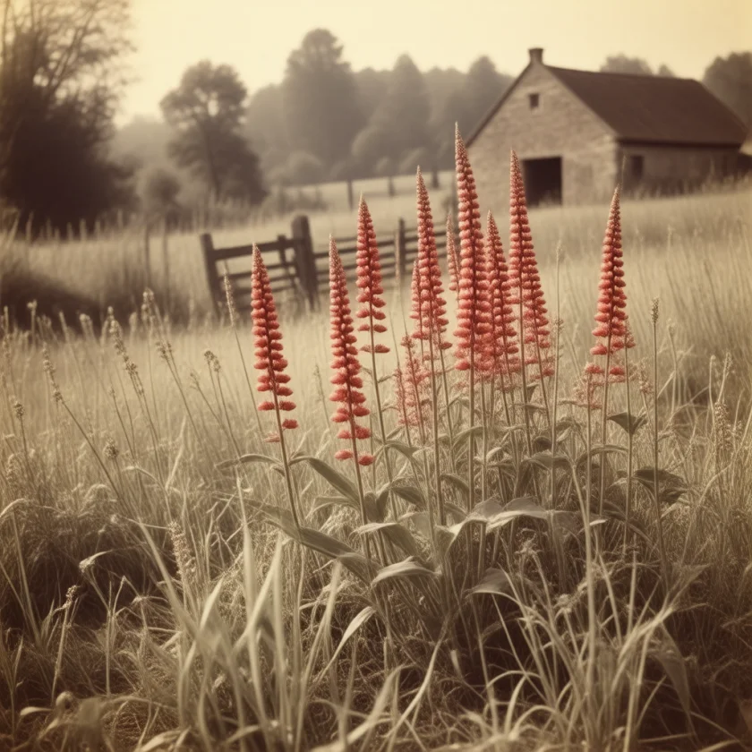 Sorrel in a spring meadow