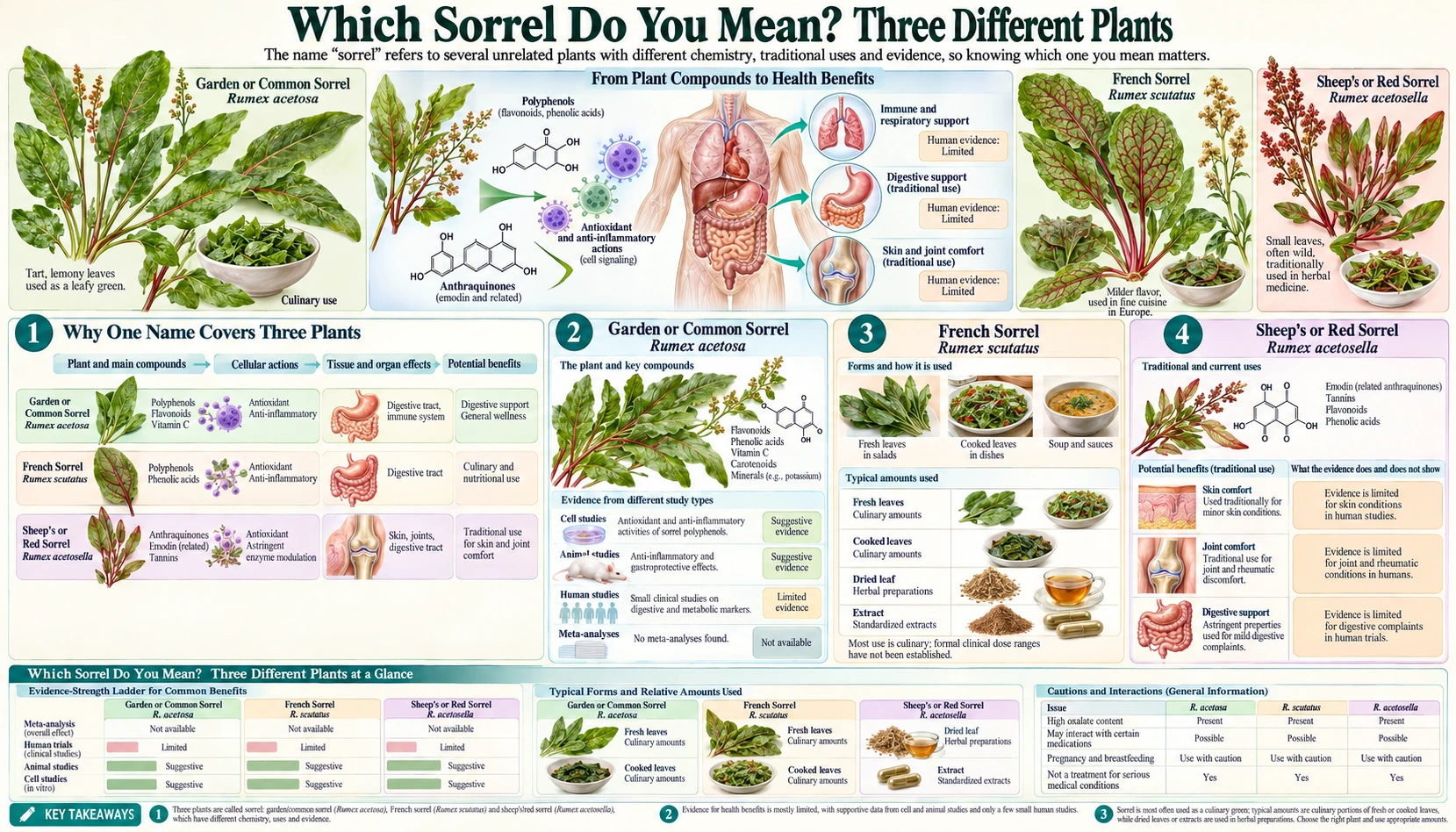 Which Sorrel Do You Mean — scientific infographic poster