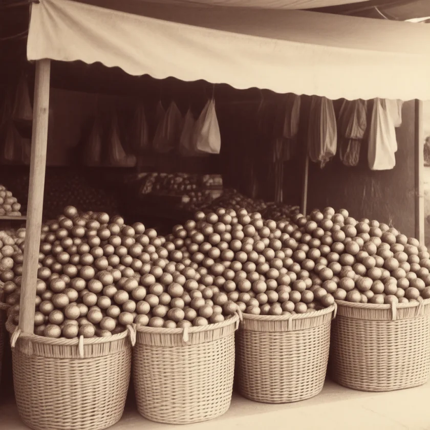 Tamarind in an old market