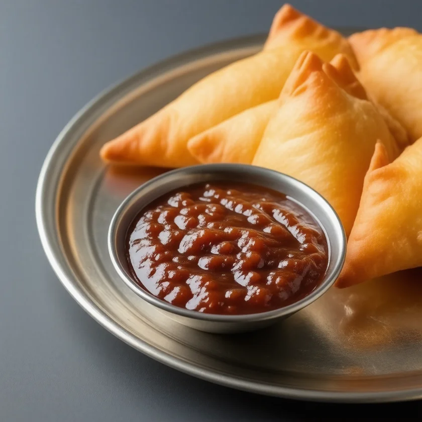 Tamarind chutney, a classic Indian condiment