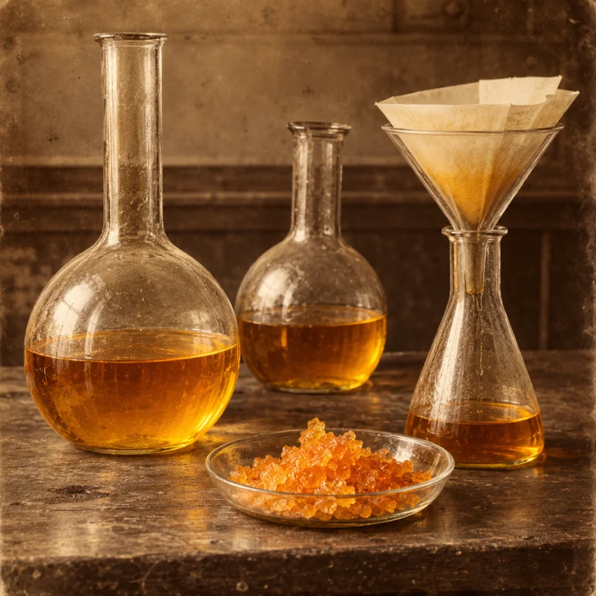Early chemistry: isolating curcumin from turmeric
