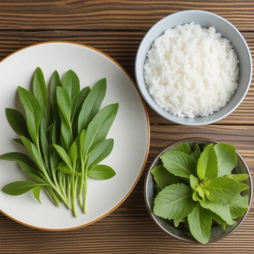 Vietnamese balm, eaten fresh as kinh gioi