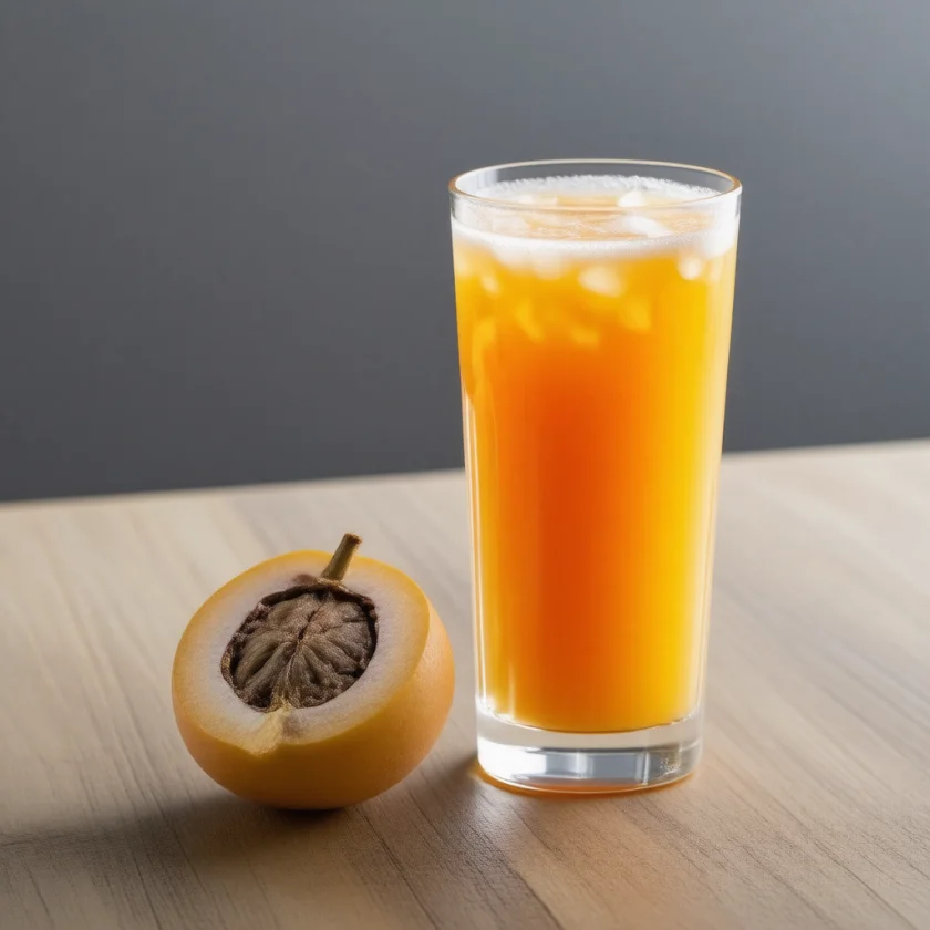 Bael sharbat, a summer drink of ripe pulp