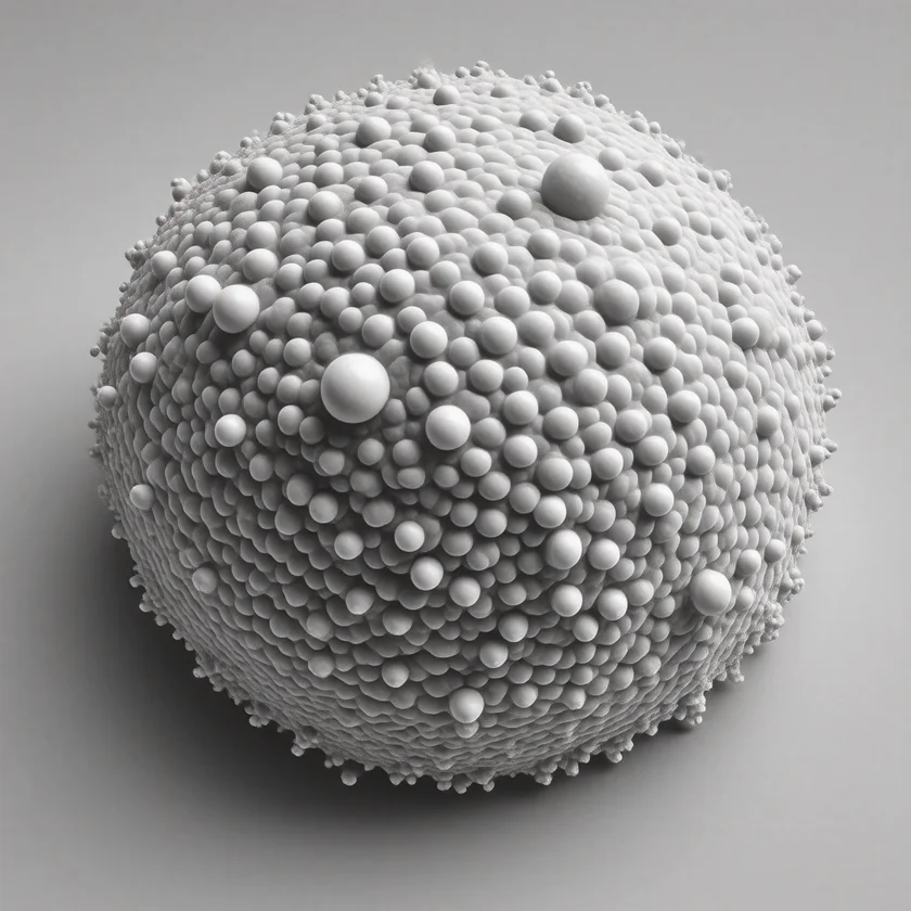 A macrophage, the immune cell in tremella research