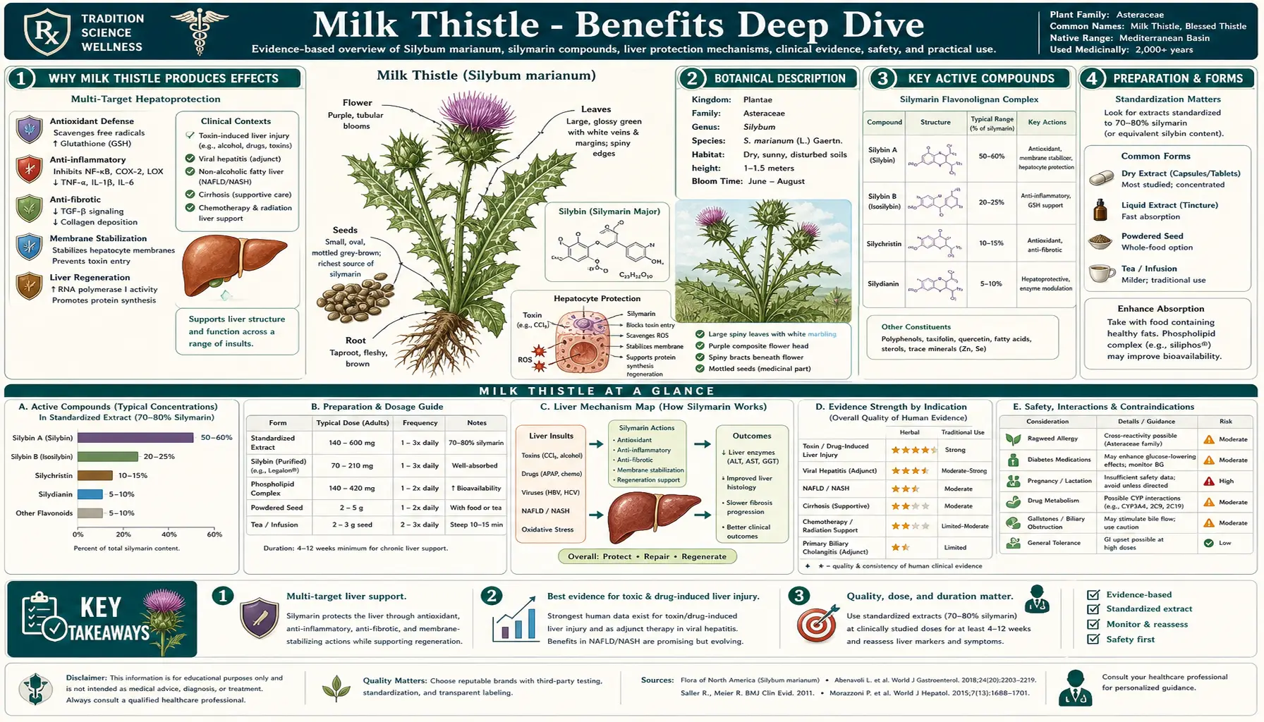 Benefits — scientific infographic poster