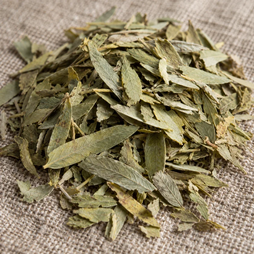 Dried senna leaflets