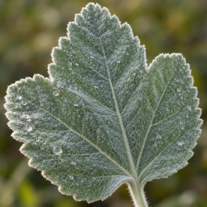 Marshmallow leaf, also used in cough preparations