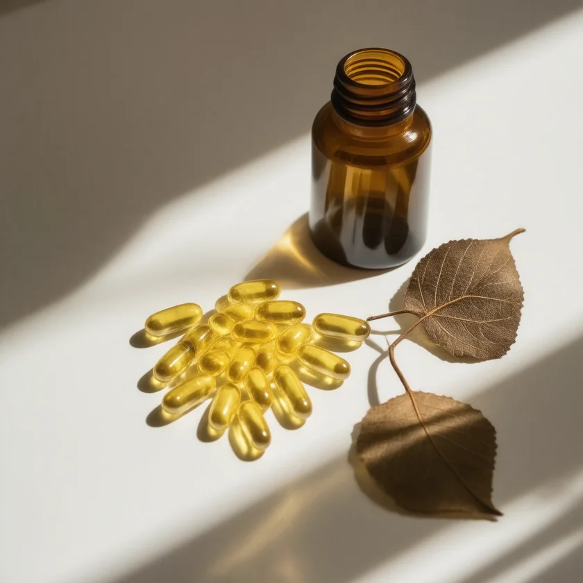 Butterbur extract softgels