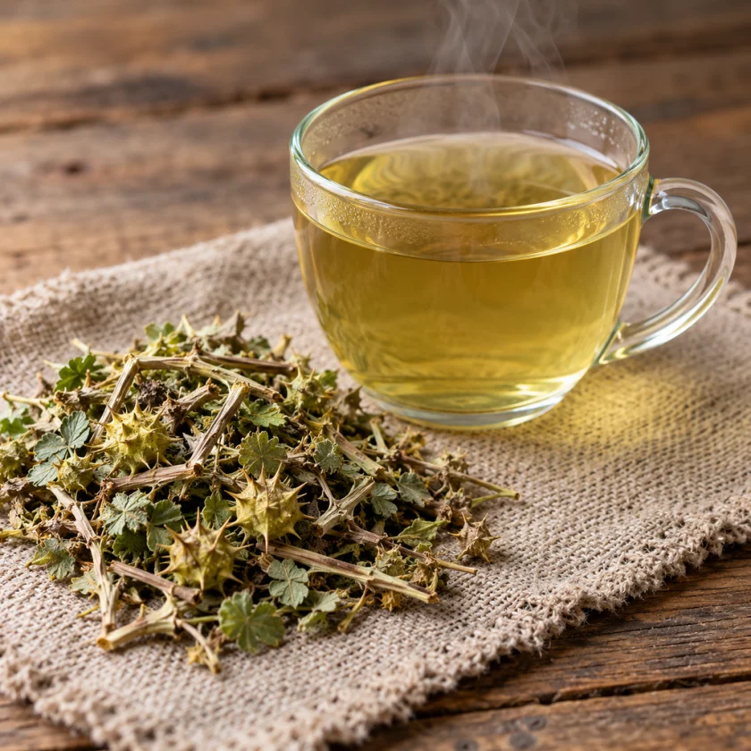 Tribulus tea, a traditional preparation