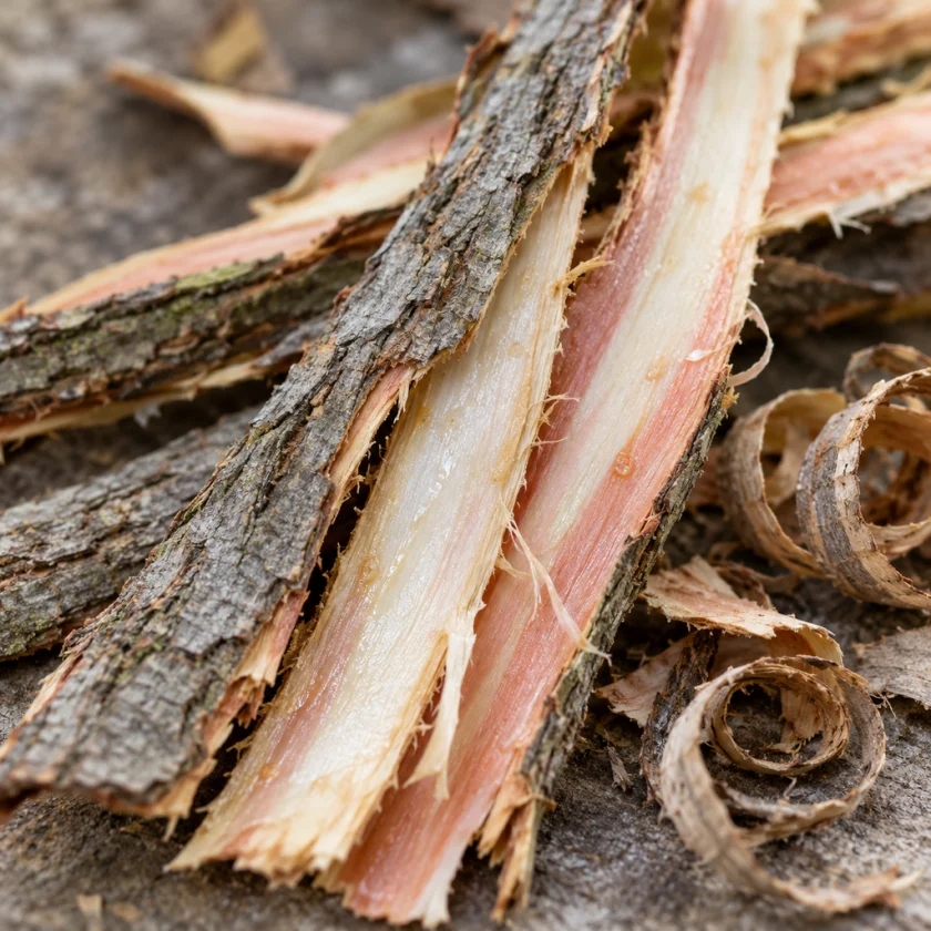 Willow bark, the original source of salicin