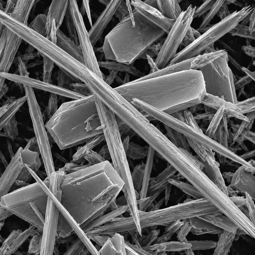 Alantolactone crystals, elecampane's main compound