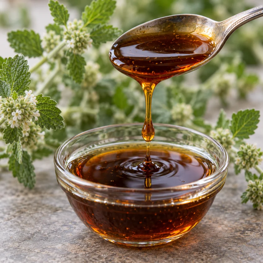 Horehound syrup for cough