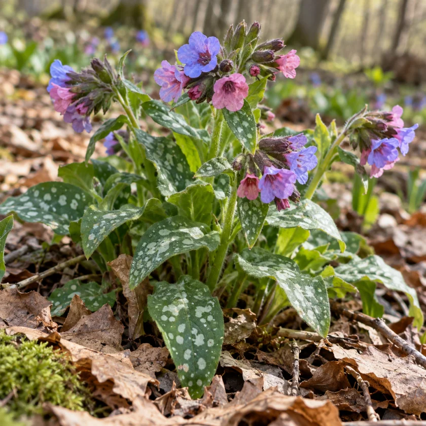 Lungwort the flowering plant