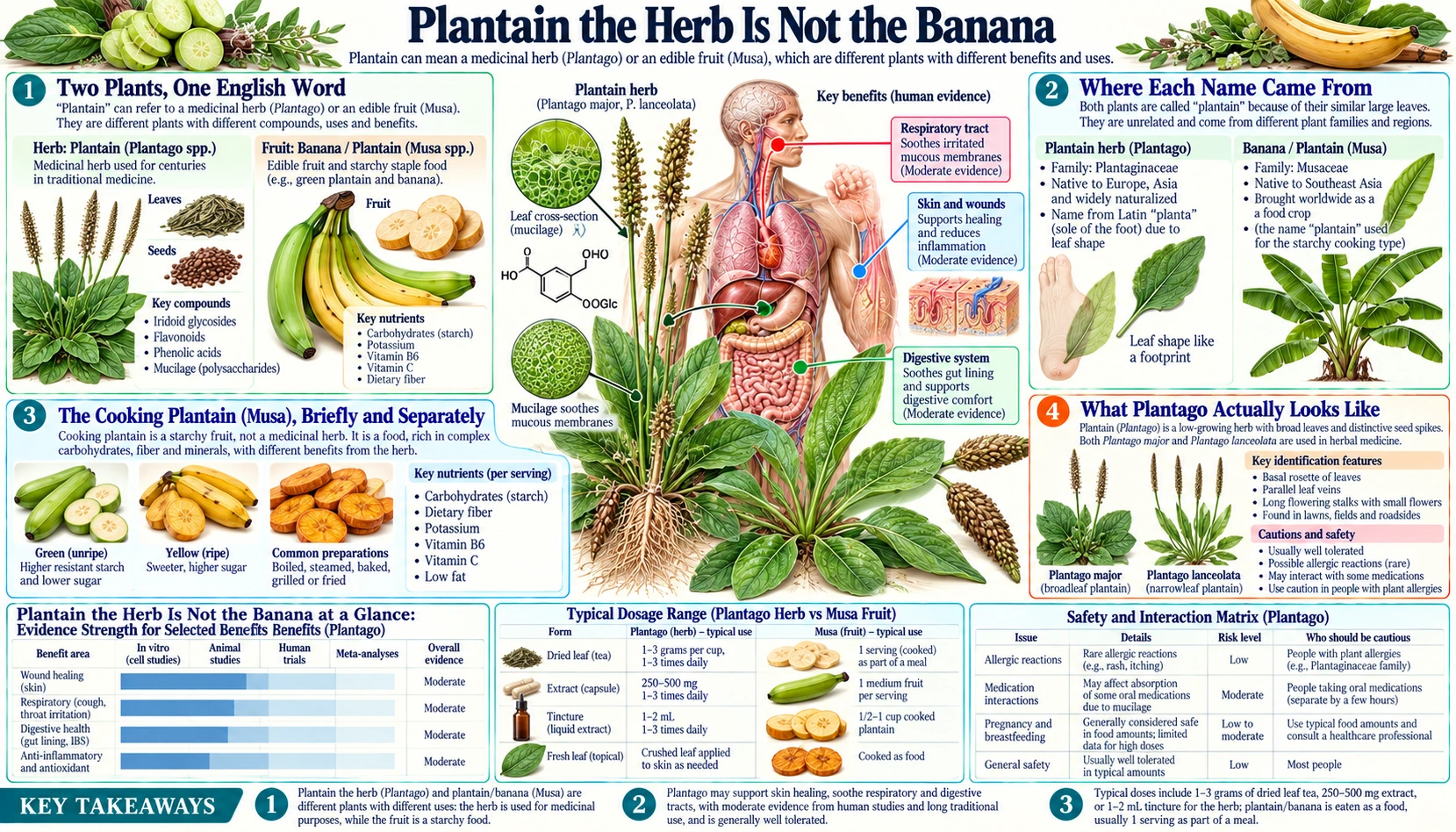 Not The Banana And Which Species — scientific infographic poster