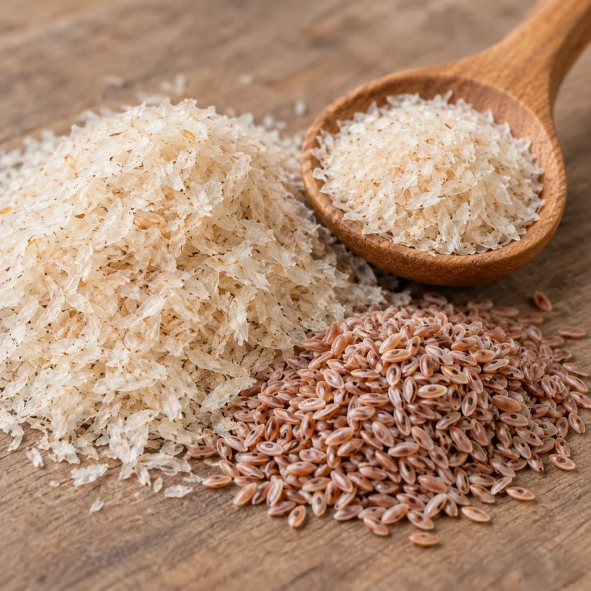 Psyllium husk and seeds