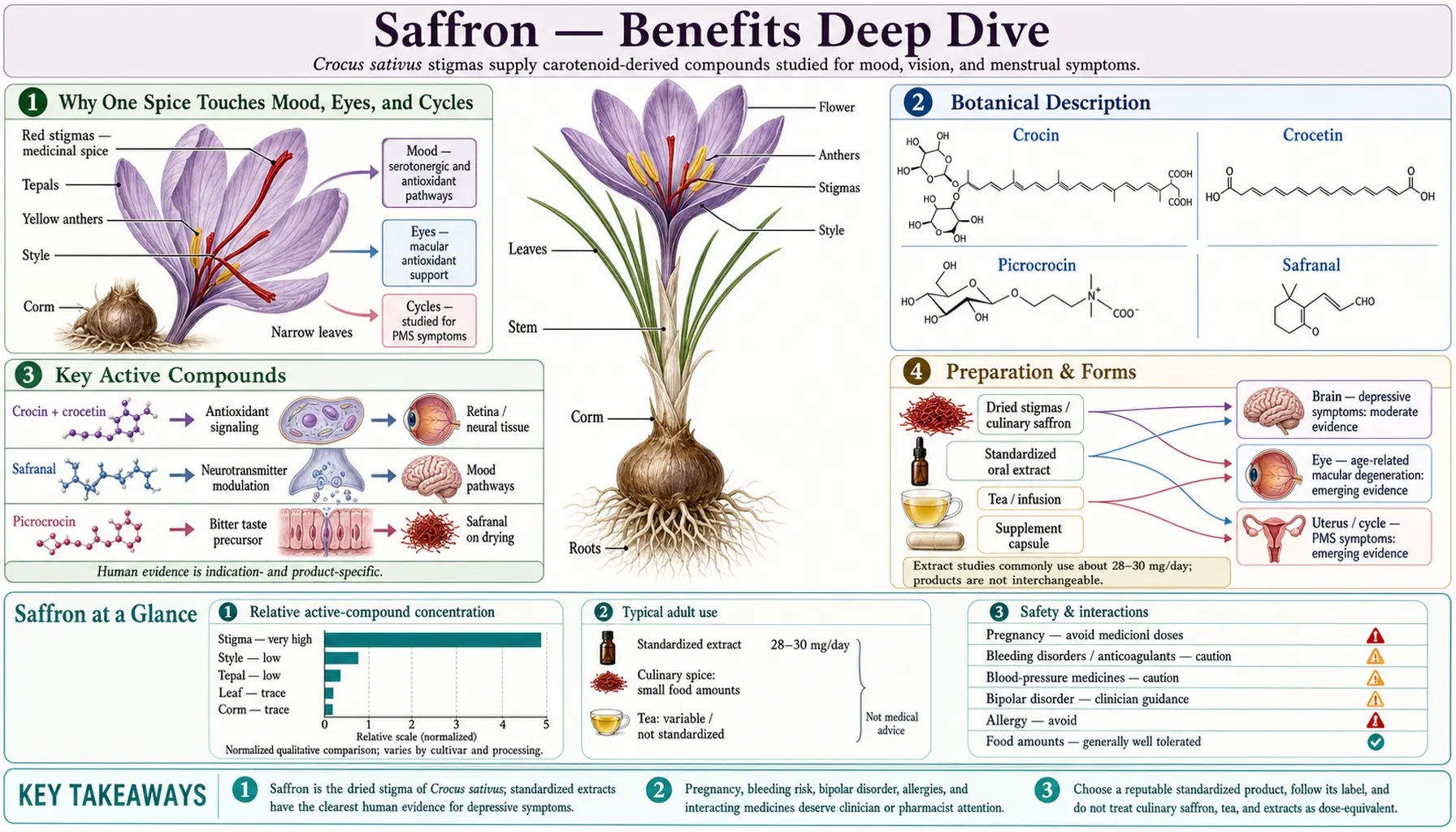 Benefits — scientific infographic poster