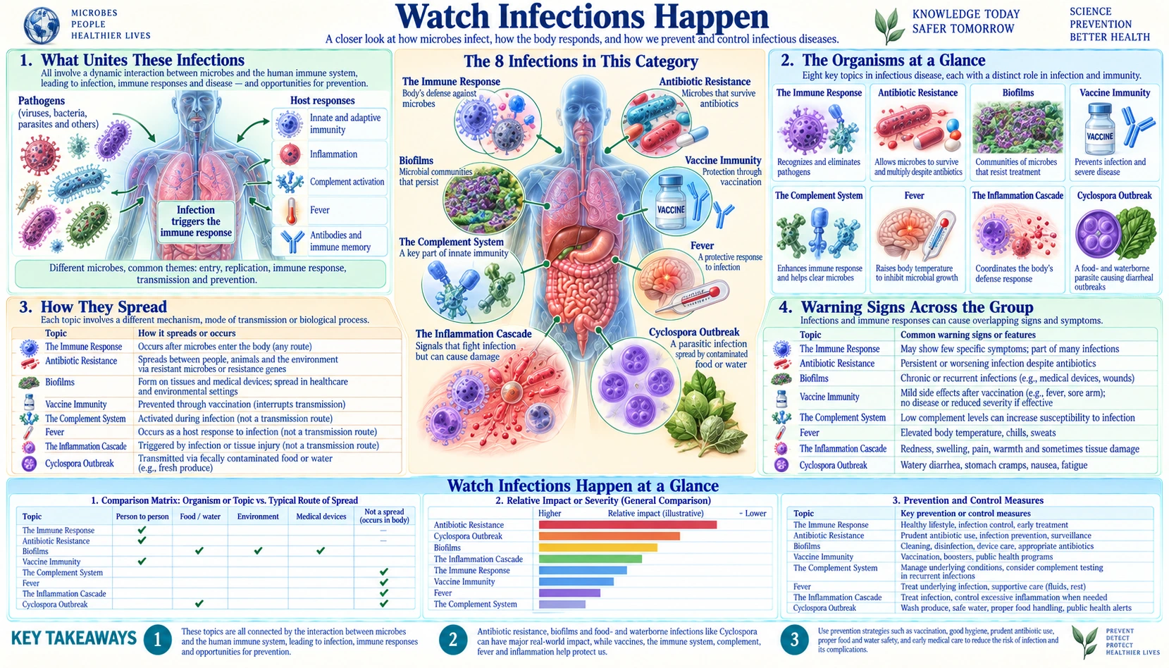 Animations — scientific infographic poster